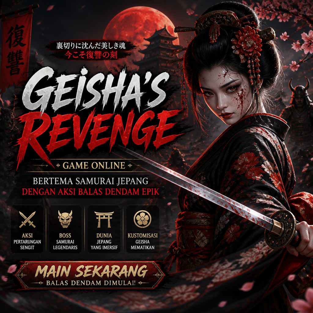 Geisha's Revenge - Game Online Bertema Samurai Jepang Dengan Aksi Balas Dendam Epik